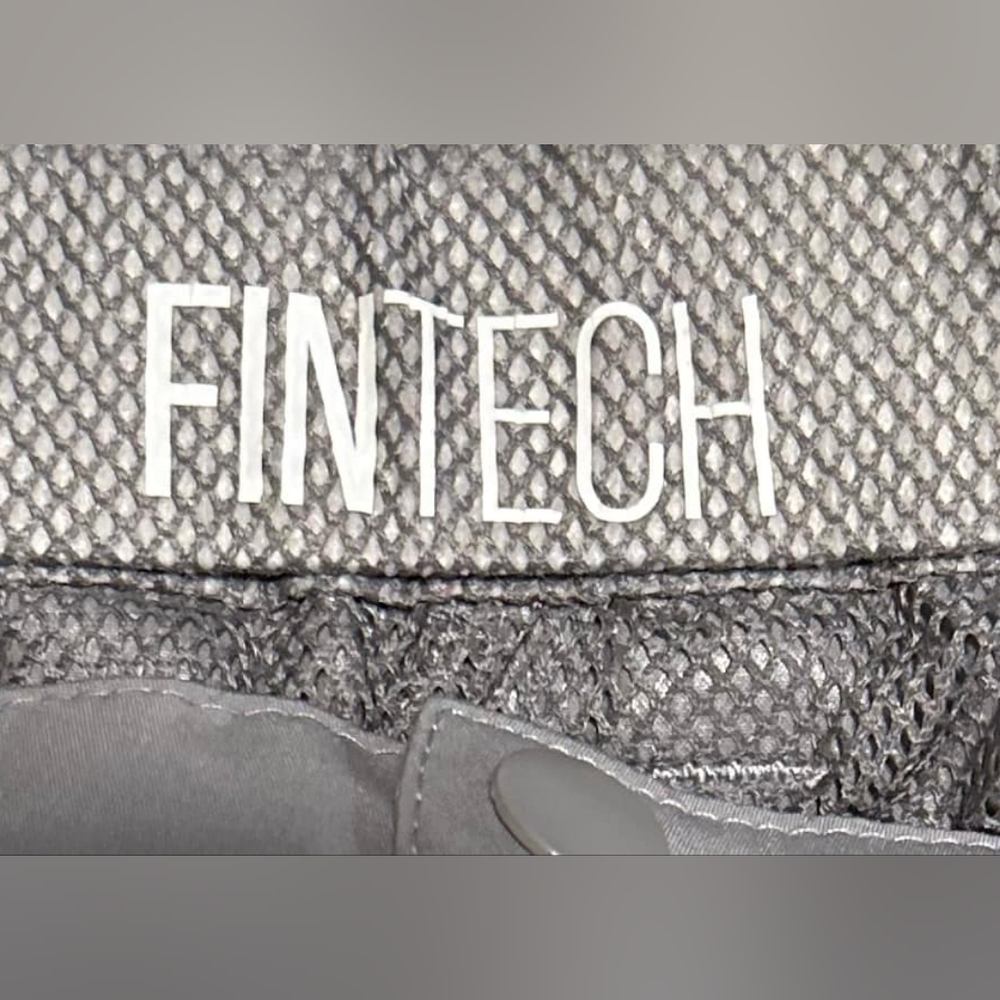 FINTECH Hybrid Fishing Outdoor Short Lined Grey Sz. XXL - Picture 7 of 8